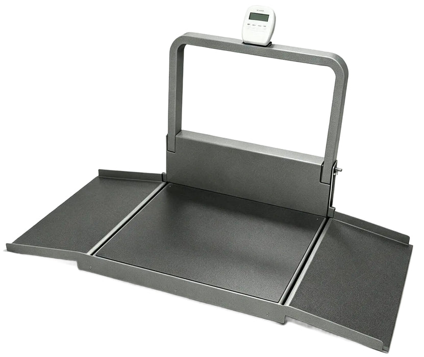 Bariatric ADA Compliant Wheelchair Scale w/ Dual Ramps