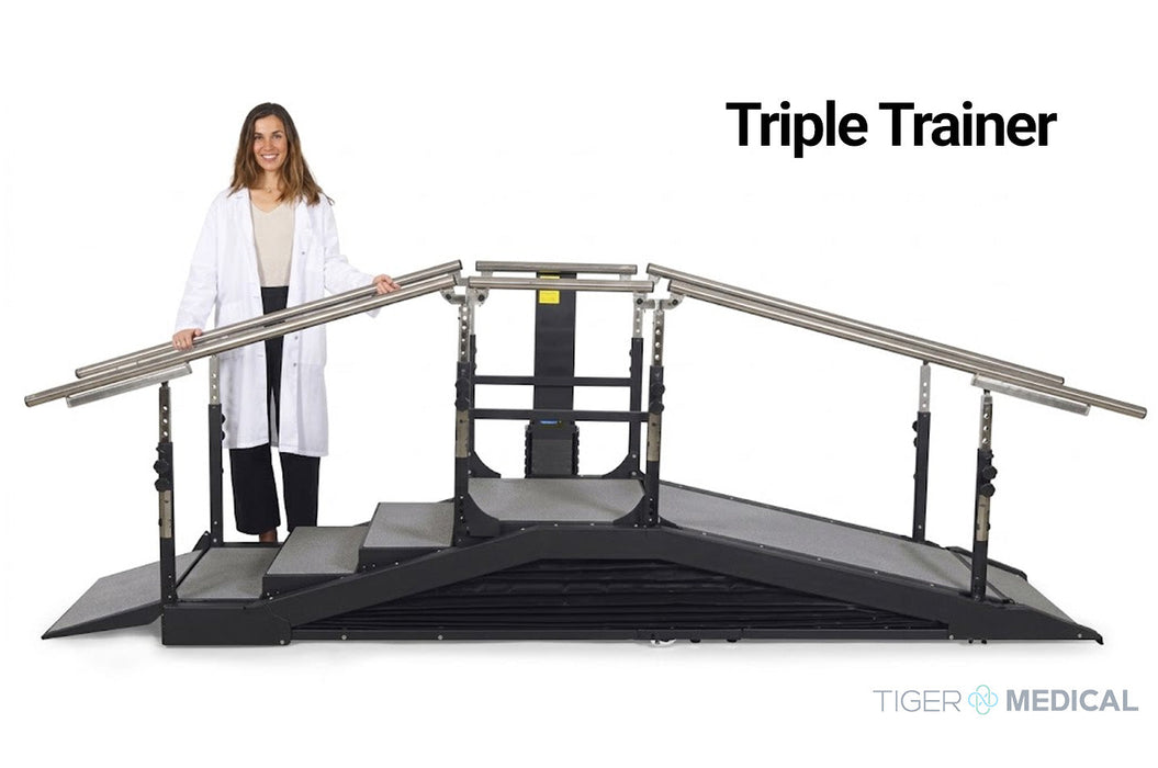 Combo Parallel Bars & Height Adjustable Staircase