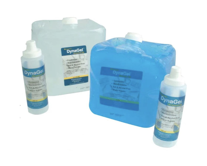 Dynagel Ultrasound Coupling Gel - 5 Liters, 4/case - Clear