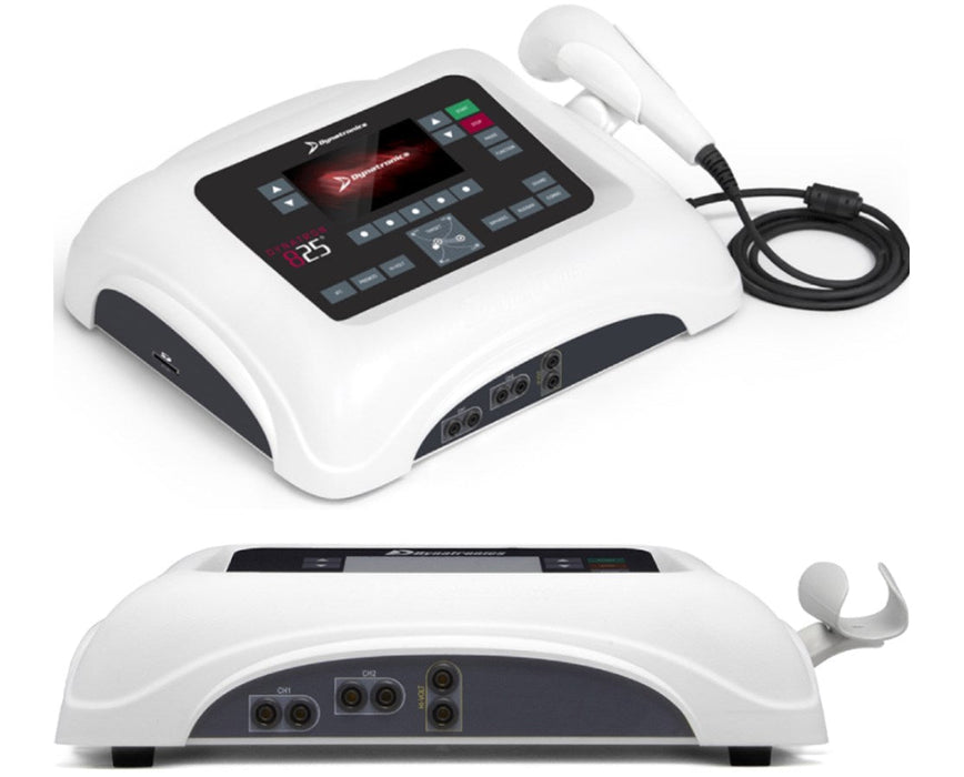 Dynatron 25 Electrotherapy & Ultrasound Machine w/ 5cm Soundhead, 825 - 3-Channel Stim