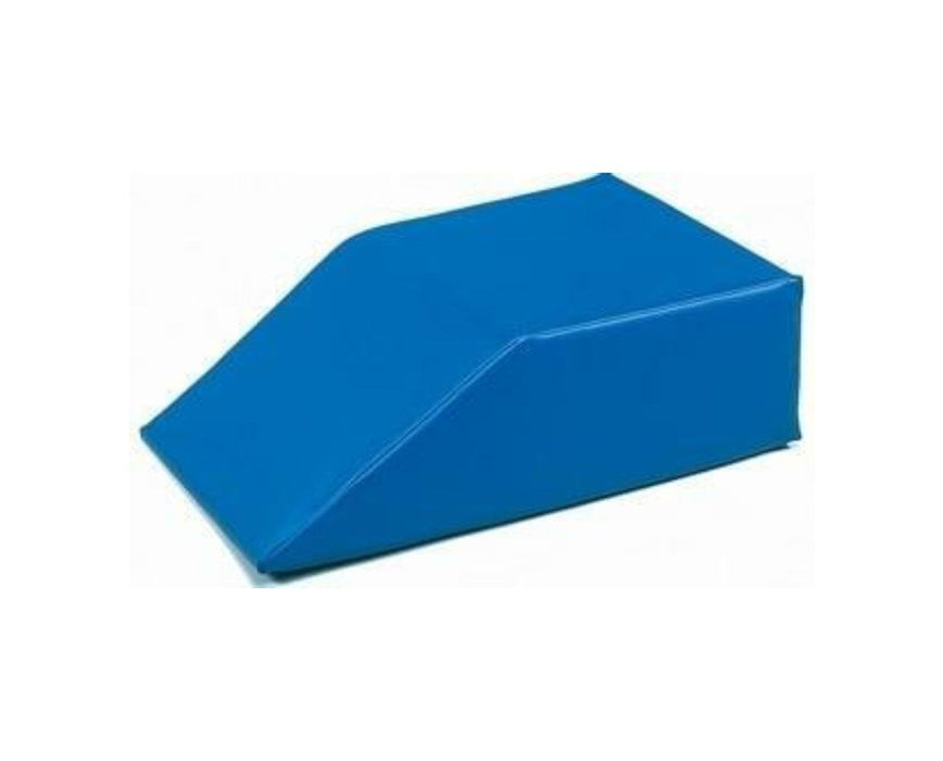 Naugahyde Flat-Top Knee Positioning Wedge - Imperial Blue