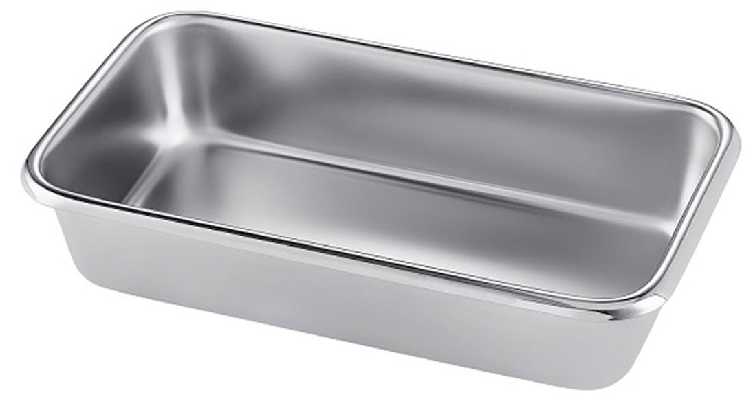 Tech-Med Stainless Steel Instrument Tray. 8 7/8" x 5" x 2"