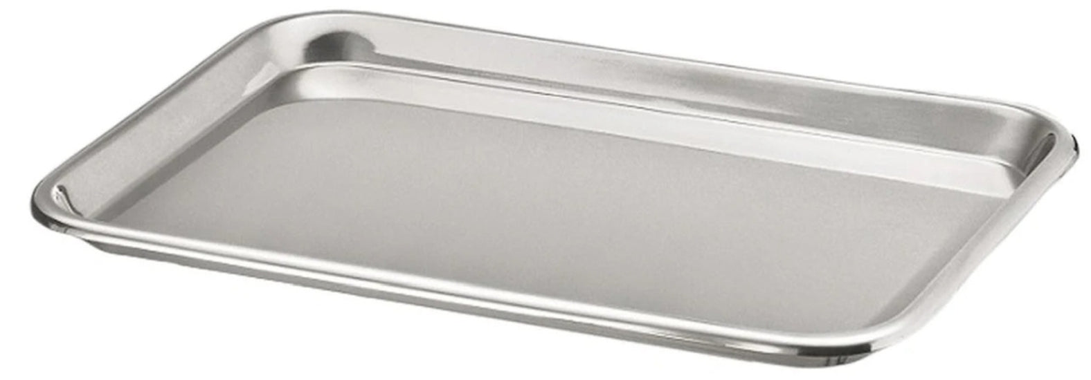Tech-Med Flat Stainless Steel Instrument Tray