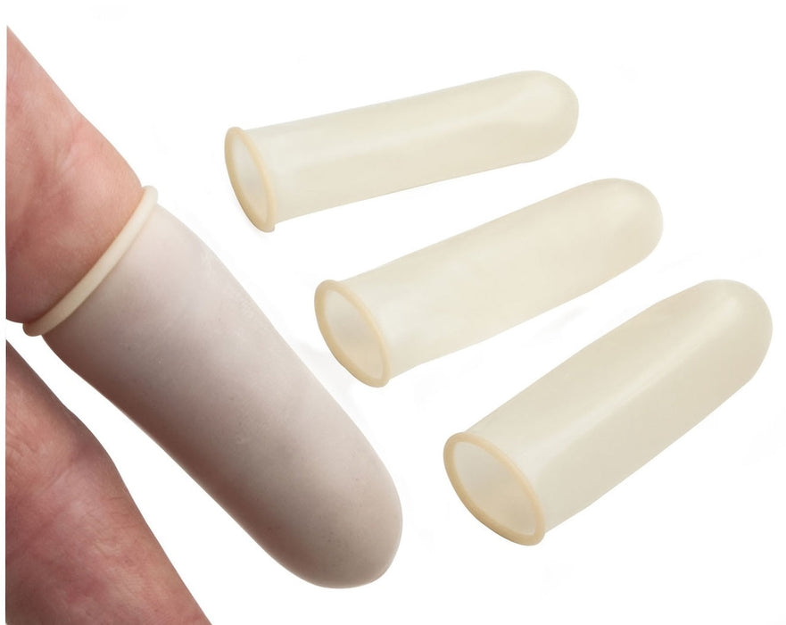 Tech-Med Non-Powdered Latex Finger Cots. Small. 144/bx