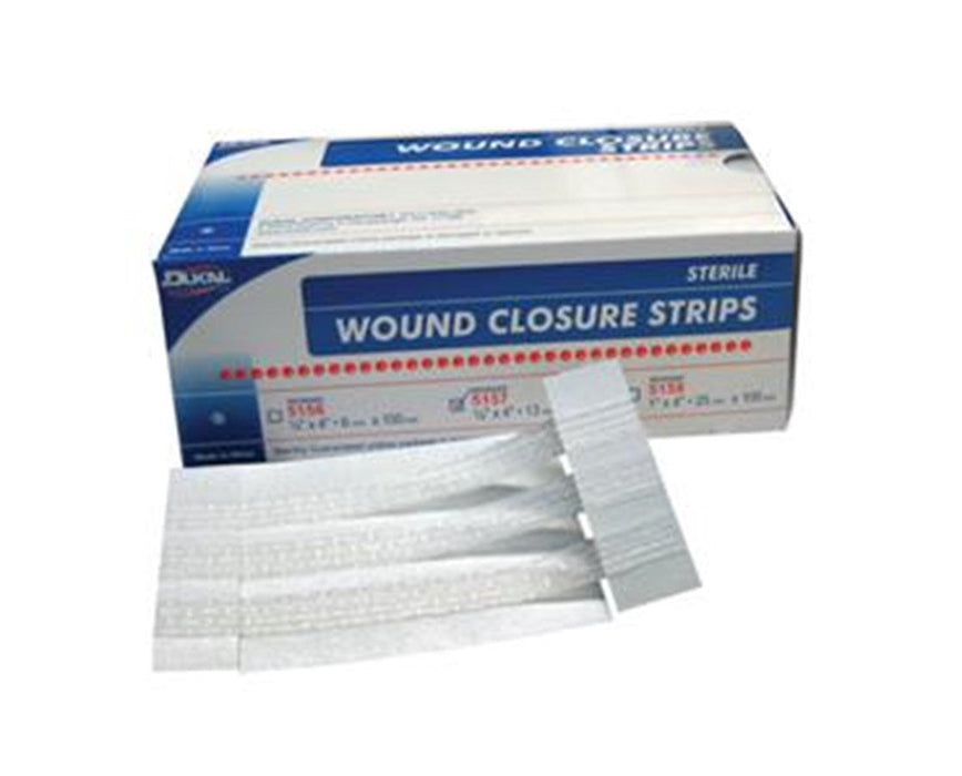 Wound Closure Strips- Sterile, 1/2 x 4, 6/pk, 500 Strips Total per case