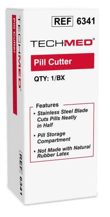 Tech-Med Pill Cutter w/ Stainless Steel Blade