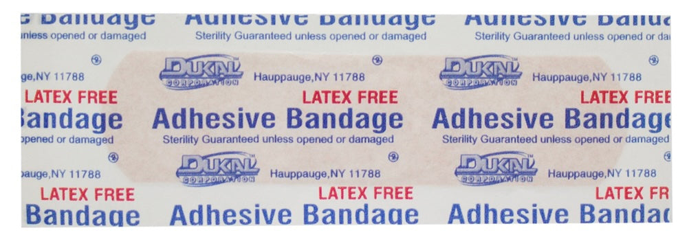 Caliber Plastic Adhesive Bandages. 3/4" x 3". Sterile (2400/cs)