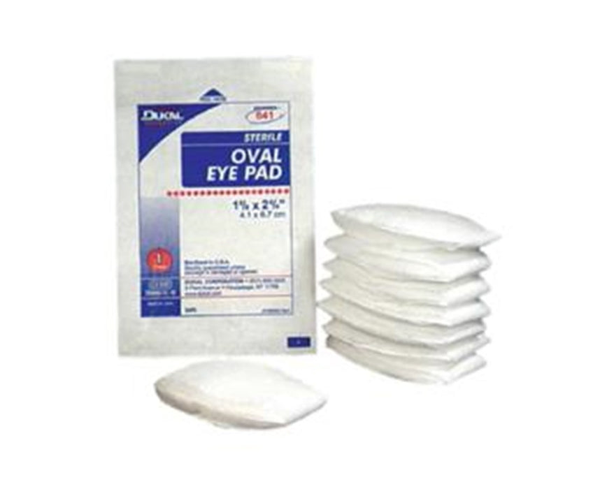 Oval Eye Pad (12 Quarts/Case). Sterile