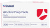 Alcohol Prep Pads, Sterile, Medium (4000/cs)