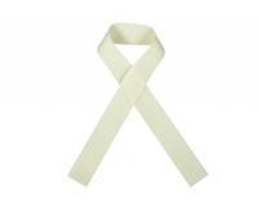 1" x 18" White Latex Tourniquets. Rolled & Banded (2500/cs)