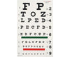 Tech-Med Plastic Eye Chart. Snellen