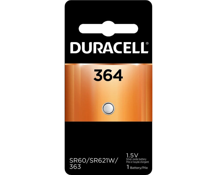 1.5V 364 Silver Oxide Button Battery - 36/Case