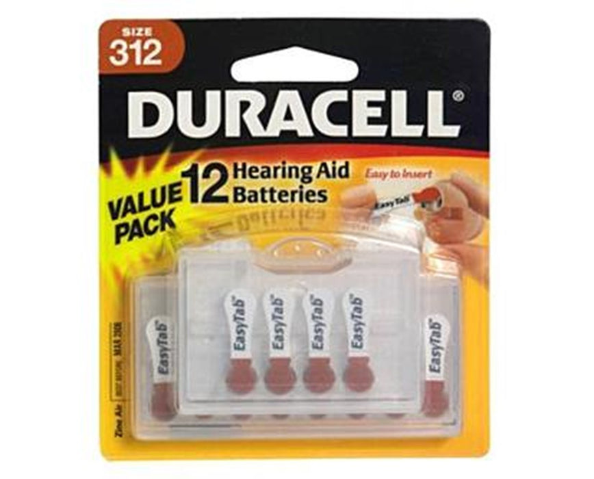 1.4V EasyTab 312 Hearing Aid Battery Packs - 288 Batteries - 12/Pack