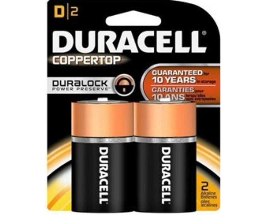 D Size Coppertop Alkaline Battery Packs