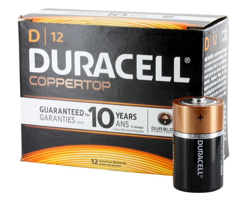 D Size Coppertop Alkaline Battery Packs