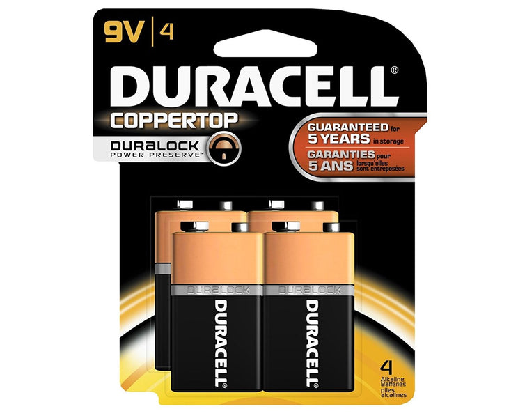 Duracell Coppertop Batteries - AAA, AA, C, D-MN