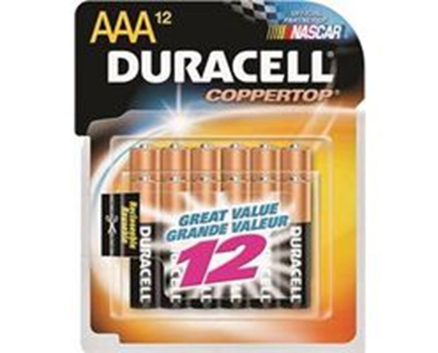 AAA Coppertop Alkaline Battery in Recloseable Pack - 144/Case