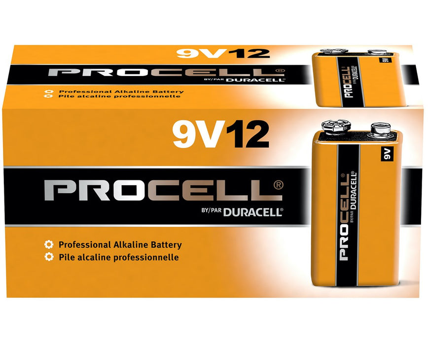 9V Procell Alkaline Battery - 72/Case