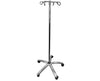 Deluxe 5-Leg IV Pole w/ 2 Hooks