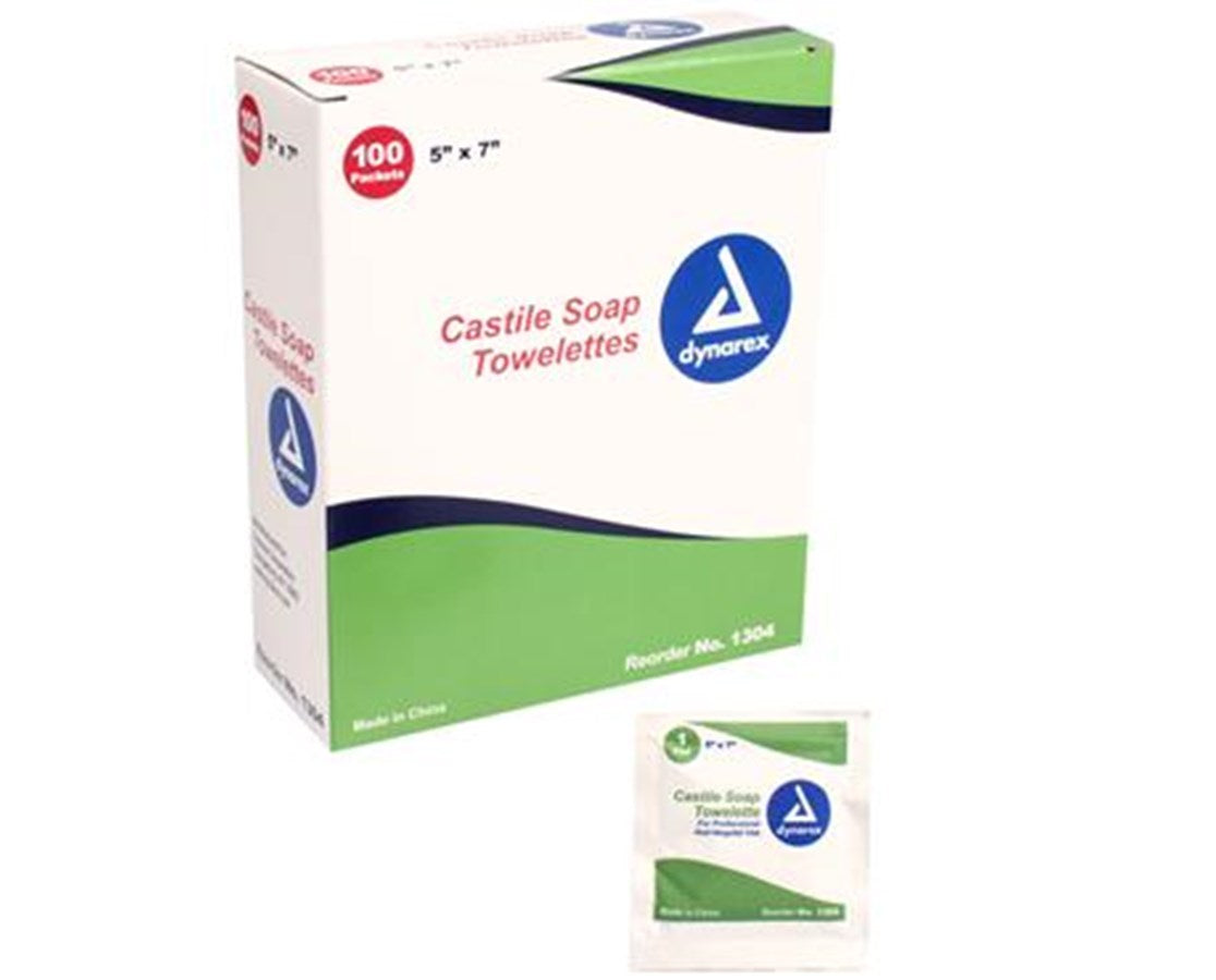Dynarex Castile Soap Towelettes. Save at Tigermedical — Tiger Medical