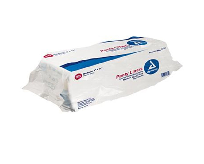 Pant Liners with Adhesive Tab 4" X 11" (21 grams)