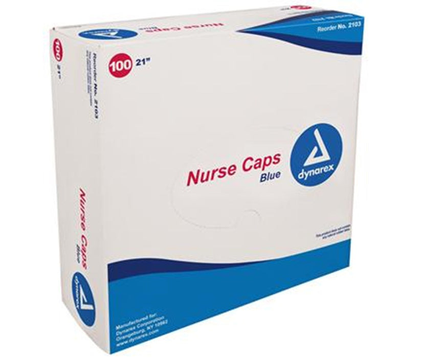 Nurse Cap Operating Room 21" Blue