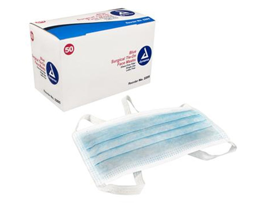 Face Mask Surgical w/Ties (no plastic shield)