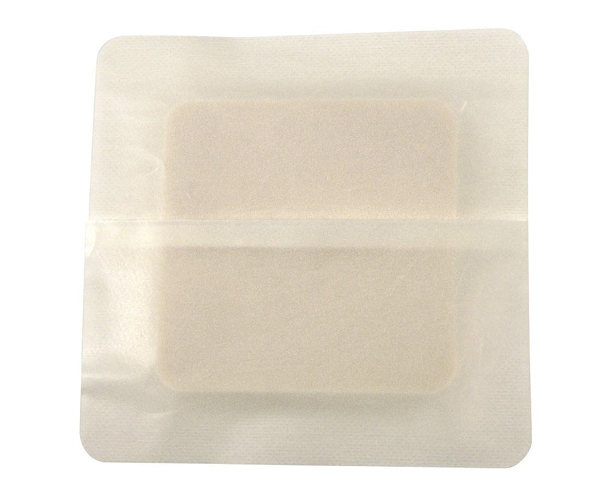 DynaFoam AG Bordered Silver Foam Dressing - 4" x 4"