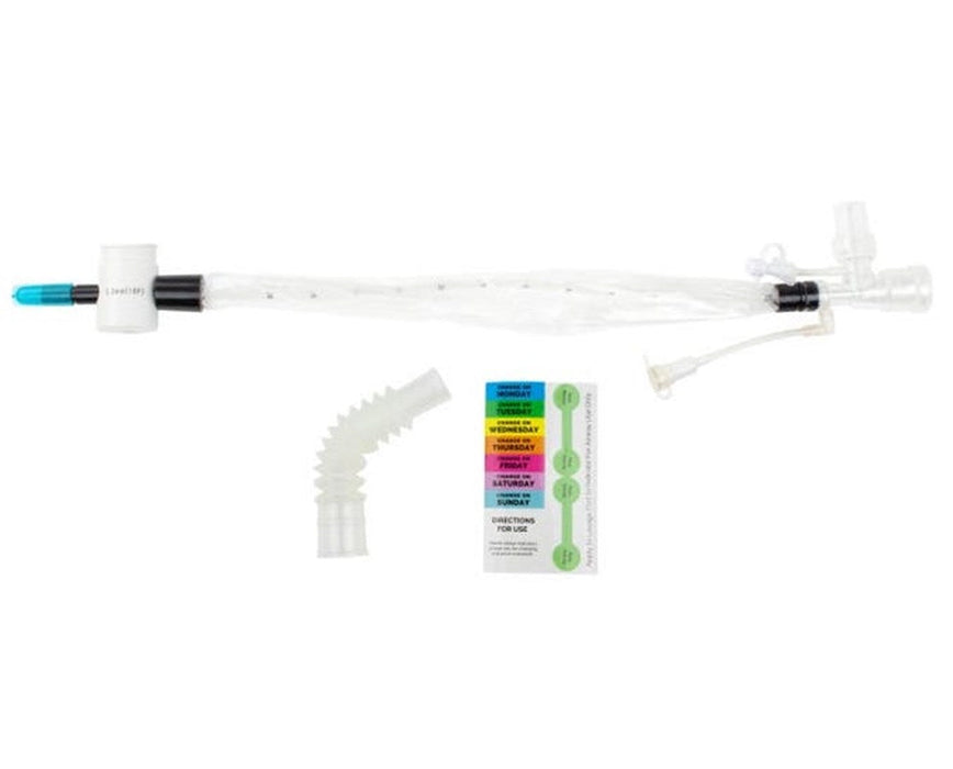 Resp-O2 Tracheal Closed Suction Catheter w/ Double Swivel Elbow Piece, 10 Fr - 20/Cs