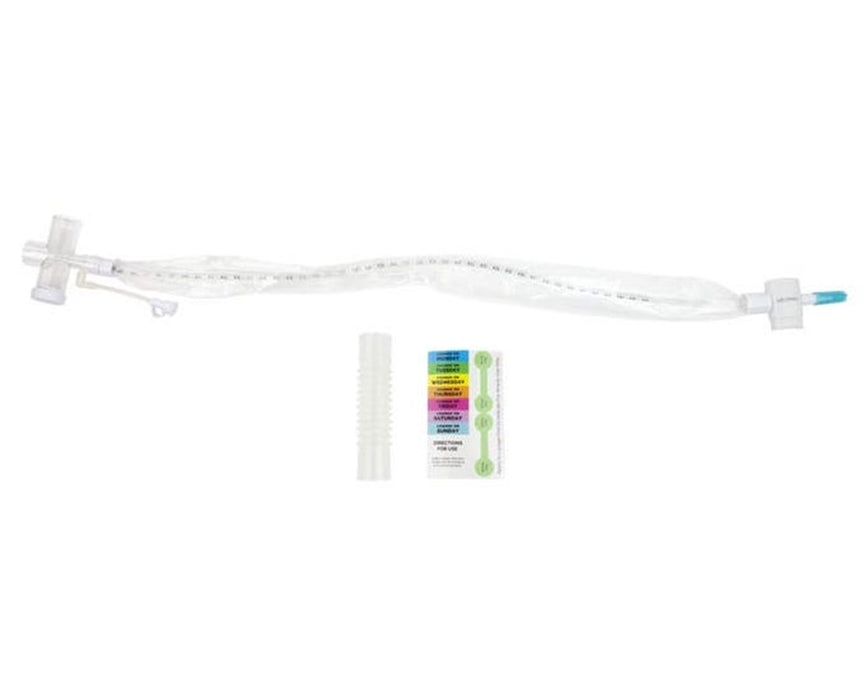 Resp-O2 Endotracheal Closed Suction Catheter w/ T-Piece - 20/Cs