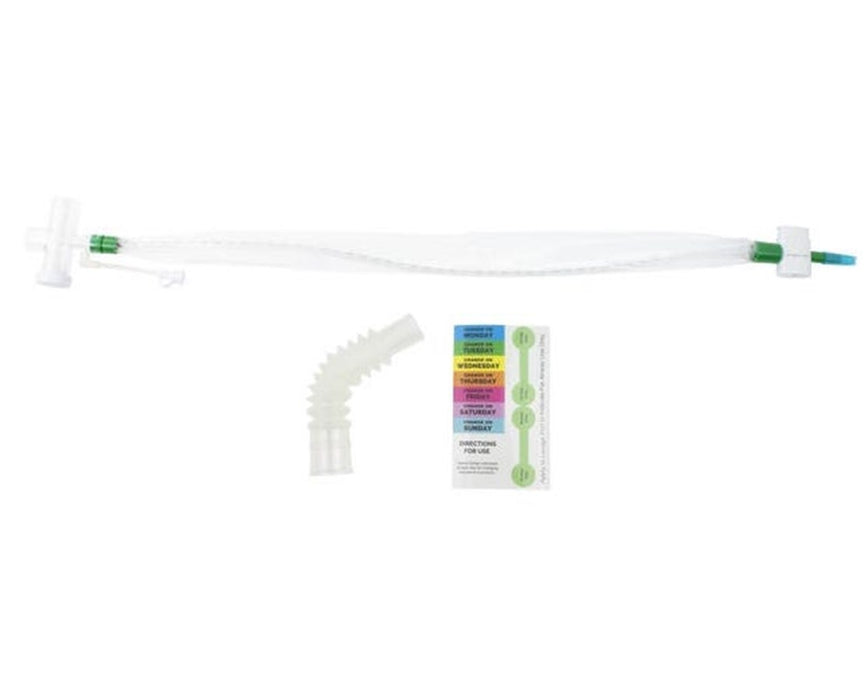 Resp-O2 Endotracheal Closed Suction Catheter w/ T-Piece - 20/Cs