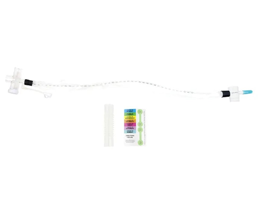 Resp-O2 Endotracheal Closed Suction Catheter w/T-Piece, 10 Fr - 20/Cs