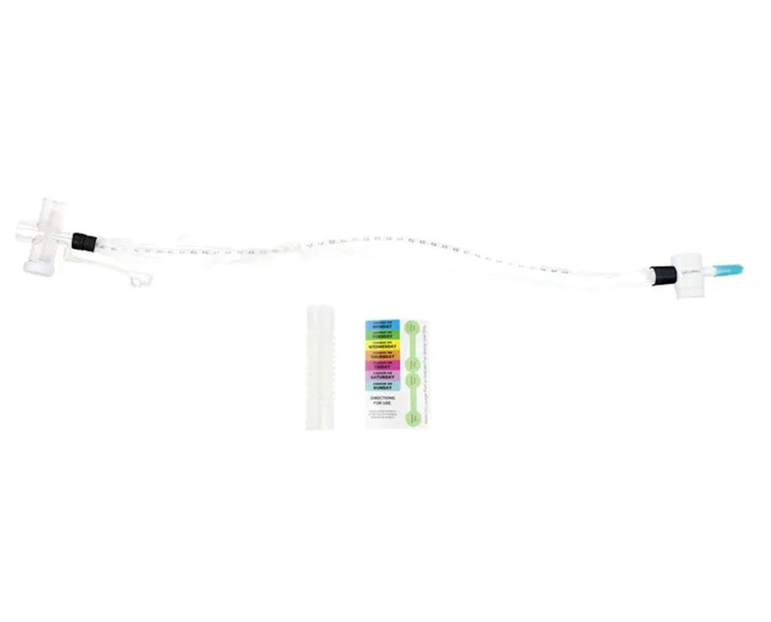 Resp-O2 Endotracheal Closed Suction Catheter w/T-Piece, 10 Fr - 20/Cs