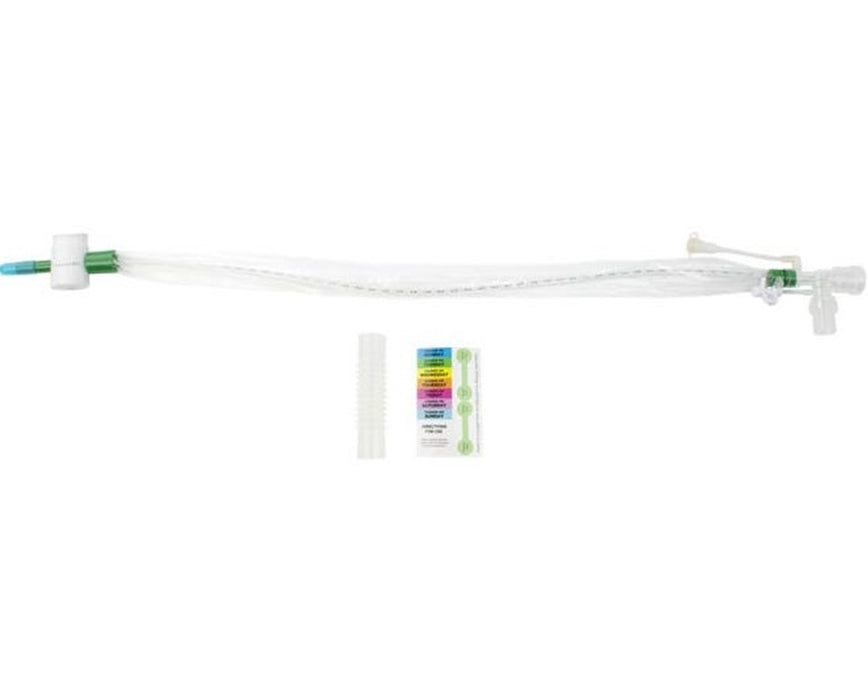 Resp-O2 Endotracheal Closed Suction Catheter w/ Double Swivel Elbow Piece - 20/Cs