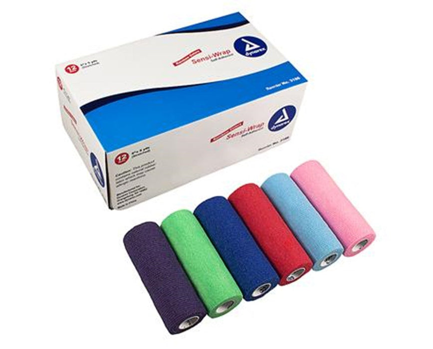 Sensi Wrap, Self Adherent, Rainbow Colors 6"