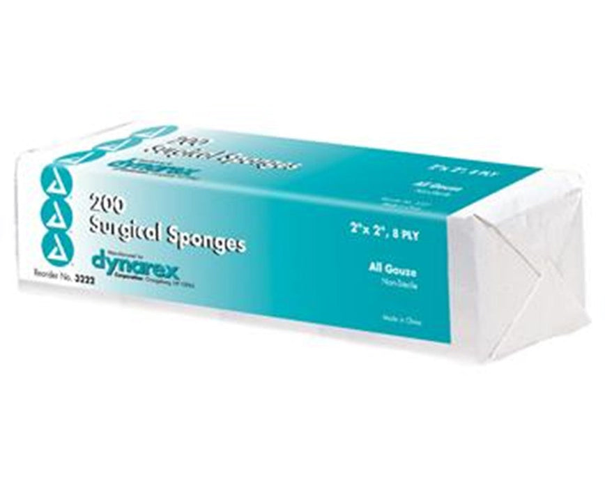 Gauze Sponge, Non-Sterile 3x3, 12 Ply