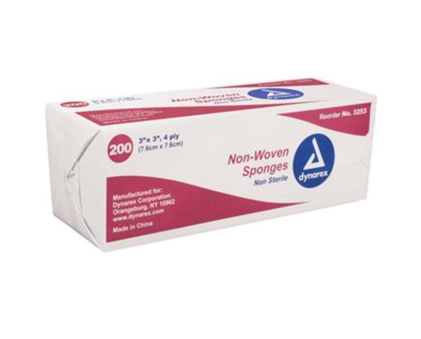 Non-Woven Sponge, Non-Sterile 3 x 3