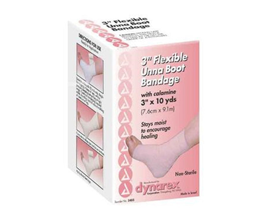 Unna Boot Bandage w/Calamine: 3" Width [12 Bandages / Case]