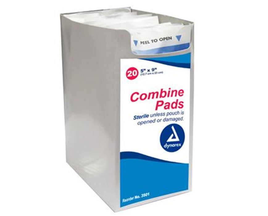 Abdominal Pad, Sterile 5 x 9 - 400 Total (1/pch, 20/tray, 20 trays/case)