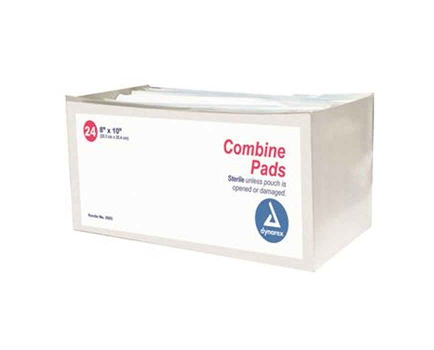 Abdominal Pad, Sterile 8 x 10 - 360 Total (1/pch, 24/tray, 15 trays/case)