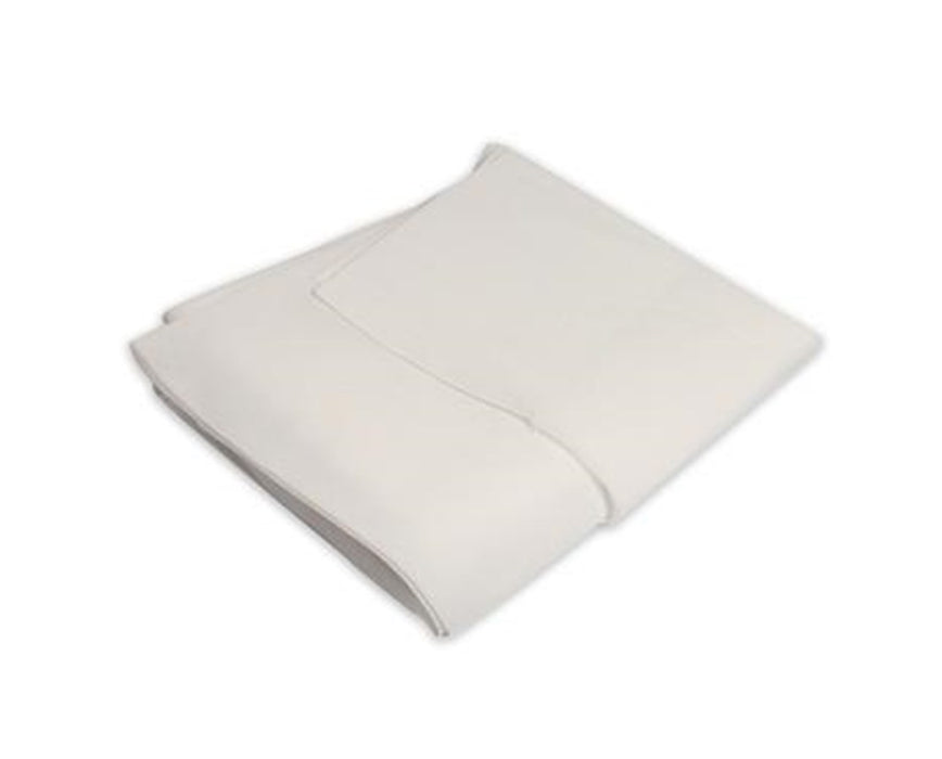 Heavy Duty Cot Sheet w/elastic - Fitted, 30"x83" White [50 Sheets per Case]