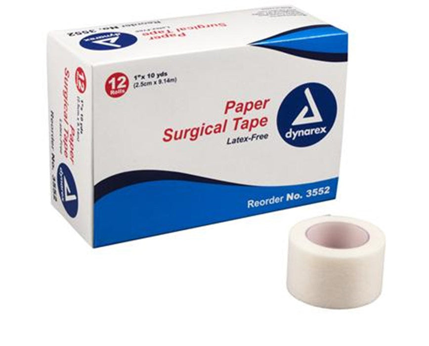 Surgical Tape, Paper 1" x 10 Yds - 144 Total (12/bx, 12 bx/case)