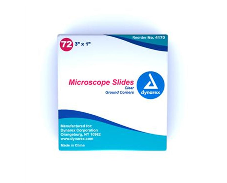 Microscope Slides, 3" x 1" - Clear [1440 Slides per Case]