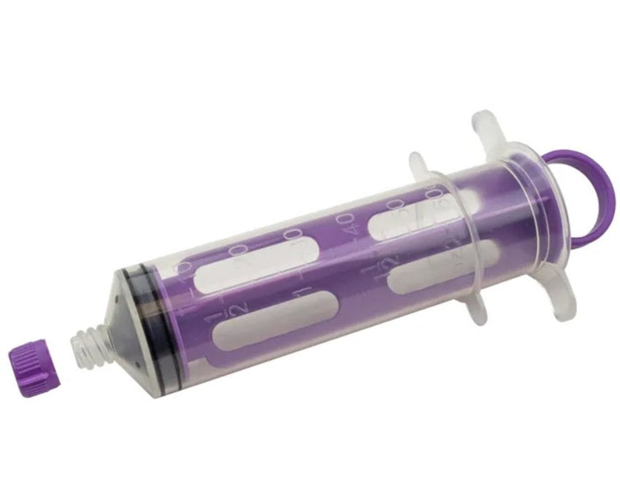 Piston Enteral Feeding Syringe w/ ENFit Connector, 60cc (30/cs)