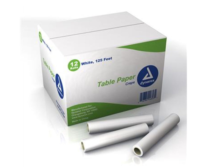 Table Paper, Exam, Crepe, 125 Ft. 18" Width