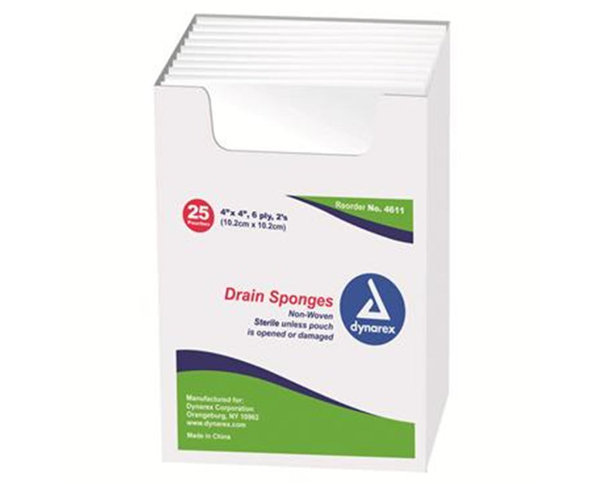 Drain Sponge, Sterile - 600/Cs