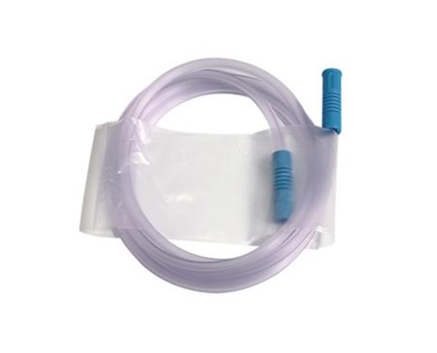 Suction Tubing w / Straw Connector - 3/16" x 18", 100 / Case