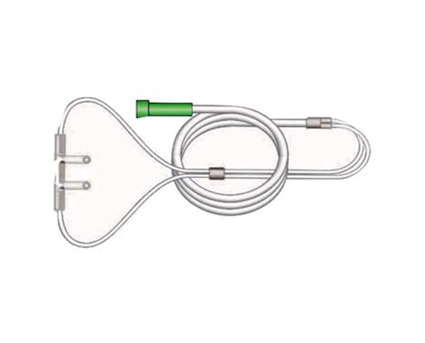 Nasal Cannula, Standard Straight Tip, 7 ft. (2.1m) - 50/Cs