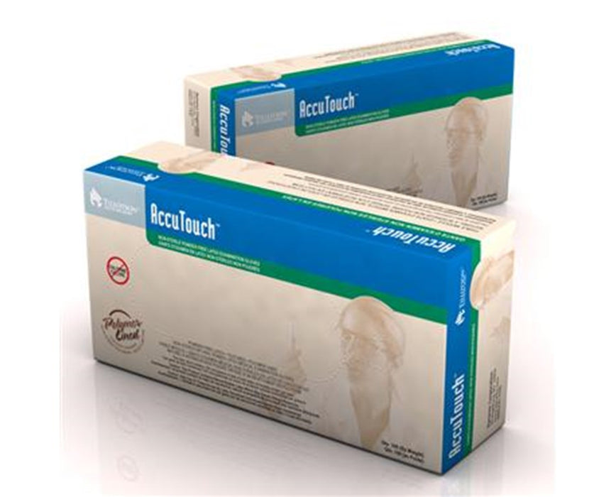 AccuTouch Latex Exam Gloves - Medium