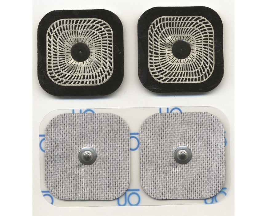 Dynaflex 2" x 2" Spun Lace Snap Electrodes, 40/case